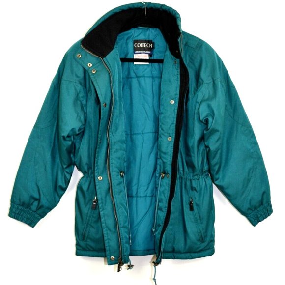 Vintage Coltech 1980's Green Women's sz 6 Thermore Insulated Winter Ski jacket - Picture 5 of 7